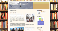 Desktop Screenshot of nuncacambiamos.blogspot.com