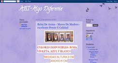 Desktop Screenshot of abi-algodiferente.blogspot.com