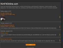 Tablet Screenshot of kimfitonline.blogspot.com