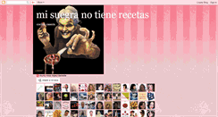 Desktop Screenshot of misuegranotienerecetas.blogspot.com