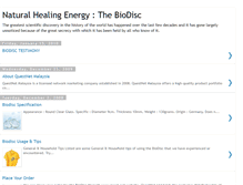 Tablet Screenshot of biodisc-healty.blogspot.com