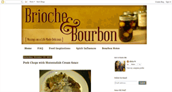 Desktop Screenshot of briocheandbourbon.blogspot.com