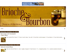 Tablet Screenshot of briocheandbourbon.blogspot.com