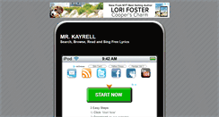 Desktop Screenshot of mrkayrell.blogspot.com