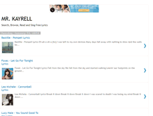 Tablet Screenshot of mrkayrell.blogspot.com