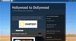 Desktop Screenshot of hollywoodtodollywood.blogspot.com