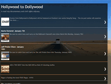 Tablet Screenshot of hollywoodtodollywood.blogspot.com