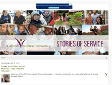 Tablet Screenshot of catholicvolunteernetwork.blogspot.com