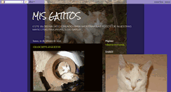 Desktop Screenshot of misgatitosgatitos.blogspot.com