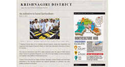 Desktop Screenshot of krishnagiridistrict.blogspot.com