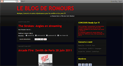 Desktop Screenshot of leblogderomours.blogspot.com