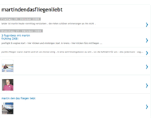 Tablet Screenshot of martindendasfliegenliebt.blogspot.com