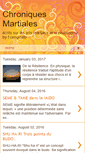 Mobile Screenshot of chroniquesmartiales.blogspot.com