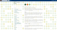 Desktop Screenshot of imp4-2008.blogspot.com