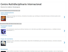 Tablet Screenshot of centromultidisciplinariointernacional.blogspot.com