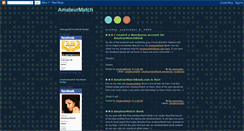 Desktop Screenshot of amateurmatchbook.blogspot.com