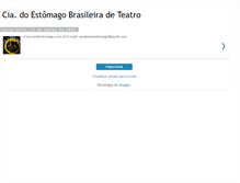 Tablet Screenshot of ciadoestomago.blogspot.com
