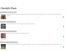Tablet Screenshot of cheroldsplace-cheri.blogspot.com