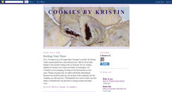 Desktop Screenshot of cookiesbykristin.blogspot.com