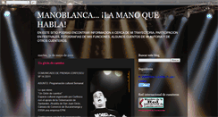 Desktop Screenshot of cuenteromanoblanca.blogspot.com