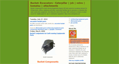 Desktop Screenshot of bucketcomponents.blogspot.com