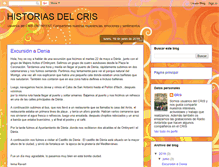 Tablet Screenshot of historiasdelcris.blogspot.com