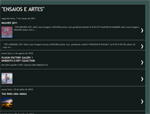 Tablet Screenshot of ensaioseartesmarylane.blogspot.com