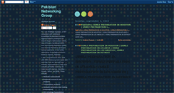 Desktop Screenshot of pakistannetworkinggroup.blogspot.com