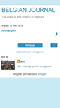 Mobile Screenshot of belgianjournal.blogspot.com