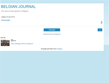 Tablet Screenshot of belgianjournal.blogspot.com