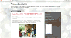 Desktop Screenshot of amigos-solidarios.blogspot.com