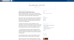 Desktop Screenshot of diabetes.blogspot.com