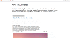Desktop Screenshot of how-to-ans.blogspot.com