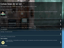 Tablet Screenshot of coisasboasdesever.blogspot.com
