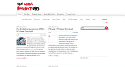 Desktop Screenshot of newgameswanted.blogspot.com