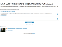 Tablet Screenshot of ligaconfraternidadpuntaalta.blogspot.com