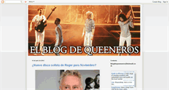 Desktop Screenshot of blogdequeeneros.blogspot.com