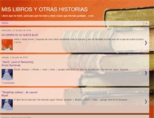 Tablet Screenshot of mislibrosyotrashistorias.blogspot.com