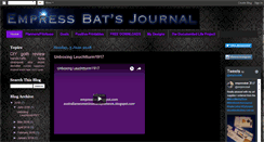 Desktop Screenshot of empressbat.blogspot.com