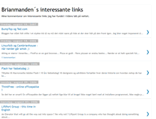 Tablet Screenshot of brianmandenslinks.blogspot.com