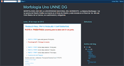 Desktop Screenshot of morfologiaunounne.blogspot.com