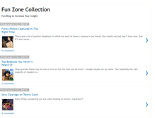 Tablet Screenshot of funzonecollector.blogspot.com