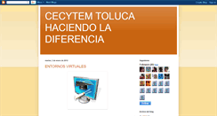 Desktop Screenshot of cecytemtoluca.blogspot.com