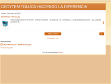 Tablet Screenshot of cecytemtoluca.blogspot.com