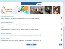 Tablet Screenshot of passion--histoire.blogspot.com