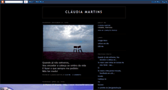 Desktop Screenshot of claudiamartins.blogspot.com