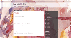 Desktop Screenshot of mysimplelife-spela.blogspot.com