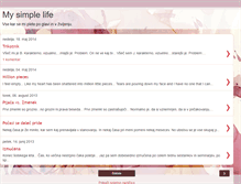 Tablet Screenshot of mysimplelife-spela.blogspot.com
