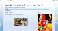 Desktop Screenshot of lifetwicetasted.blogspot.com
