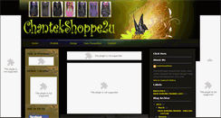 Desktop Screenshot of chantekshoppe2u.blogspot.com